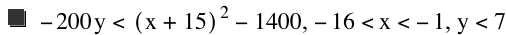 -(200*y)<[x+15]^2-1400,-16<x<-1,y<7