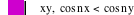 x*y,cos(n*x)<cos(n*y)