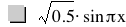 sqrt(0.5)*sin(pi*x)
