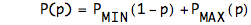 function(P,p)=P_(M*I*N)*[1-p]+P_(M*A*X)*[p]