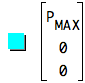 vector(P_(M*A*X),0,0)