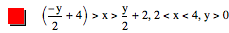 [-y/2+4]>x>y/2+2,2<x<4,y>0