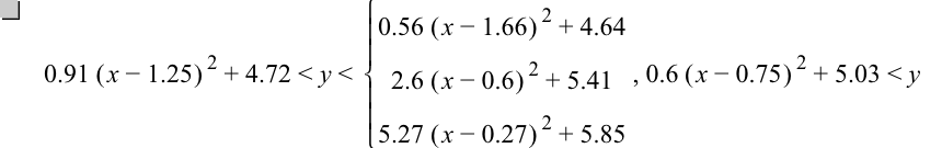 0.91*[x-1.25]^2+4.72<y<branch(0.5600000000000001*[x-1.66]^2+4.64,2.6*[x-0.6]^2+5.41,5.27*[x-0.27]^2+5.85),0.6*[x-0.75]^2+5.03<y