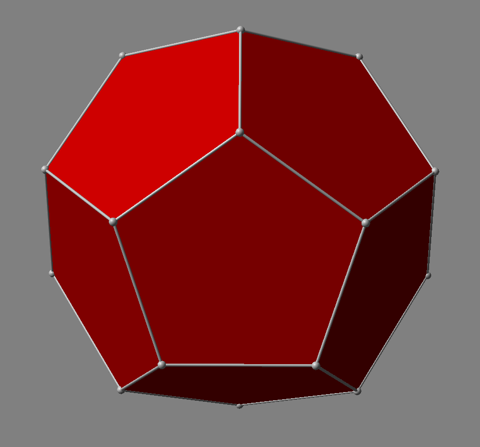 DODECAHEDRON by J. Snuszka. 